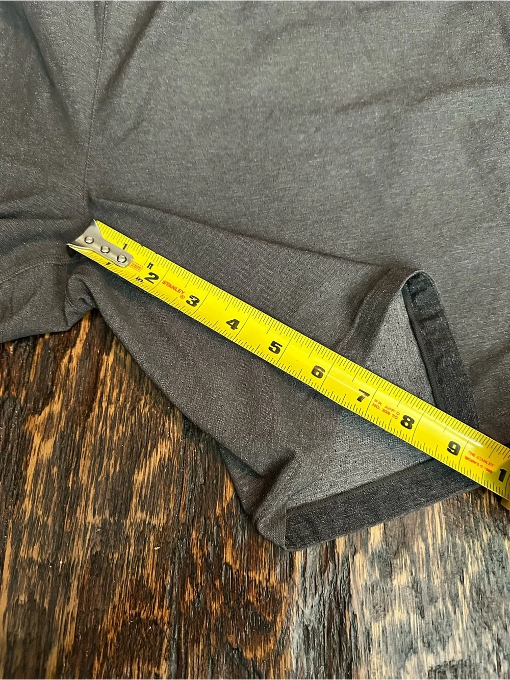 Rhône men’s dark grey Athletic Shorts - 7” unlined XL